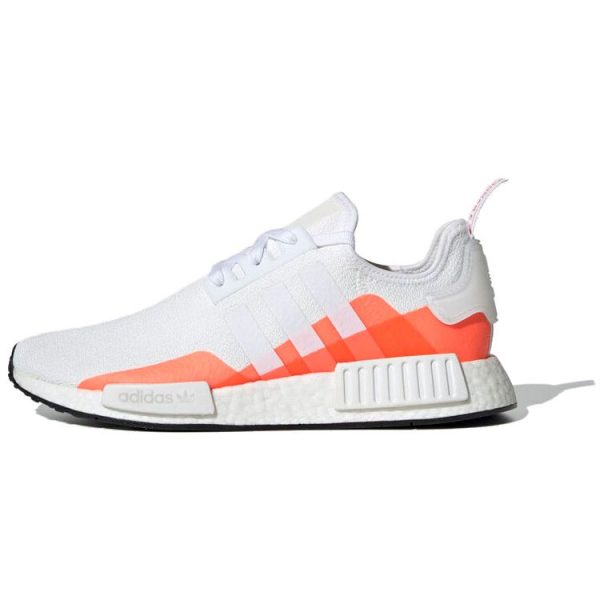 Adidas NMDR1 White Solar Red   Cloud-White (EE5083)