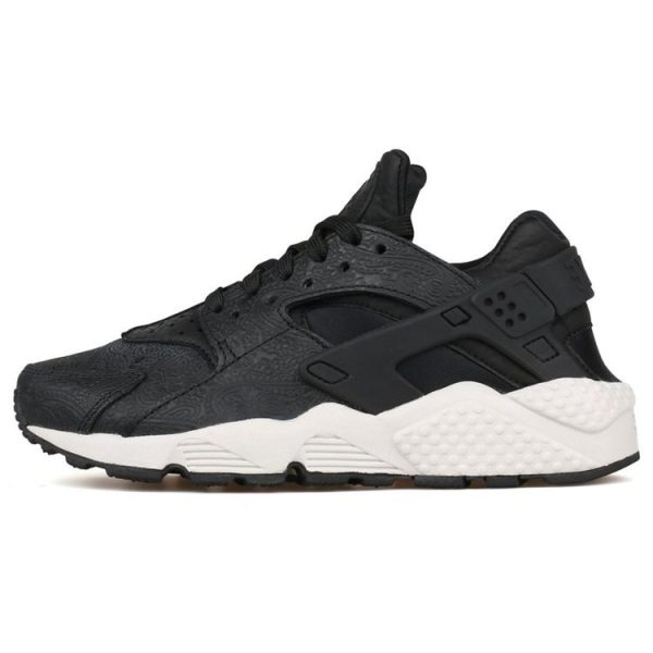 Nike Air Huarache Run Premium Black-Light-Bone (683818-010)