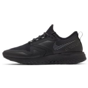 Nike Odyssey React 2 Shield Black Metallic Silver (BQ1672-001)