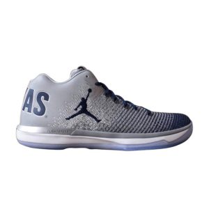 Air Jordan 31 Low Georgetown Grey Wolf-Grey College-Navy-White (897564-007)