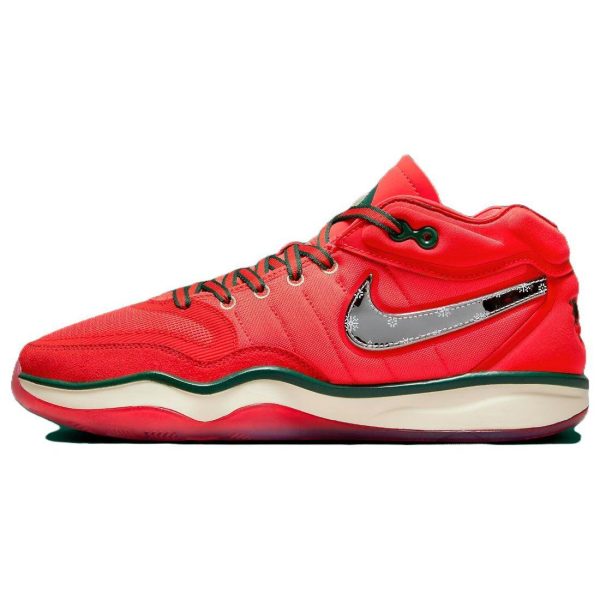 Nike Air Zoom GT Hustle 2 EP Christmas Red Track-Red Metallic-Silver (DJ9404-601)