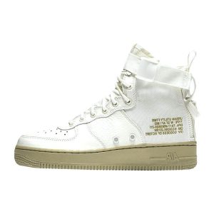 Nike SF Air Force 1 Mid Olive Ivory White Ivory-Neutral-Olive (AA3966-100)