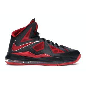 Nike Lebron 10 Heat Away  Unvrsty-Red-Mtllc-Slvr (541100-006)