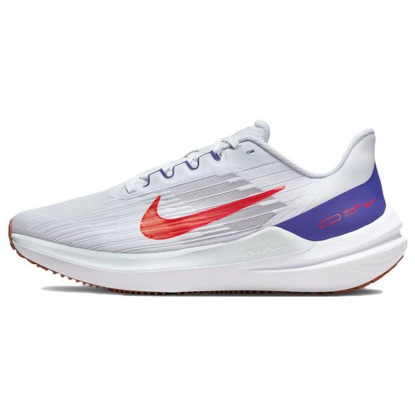 Nike Air Winflo 9 Grey Concord Football-Grey Cinnabar Bright-Crimson (DD6203-006)