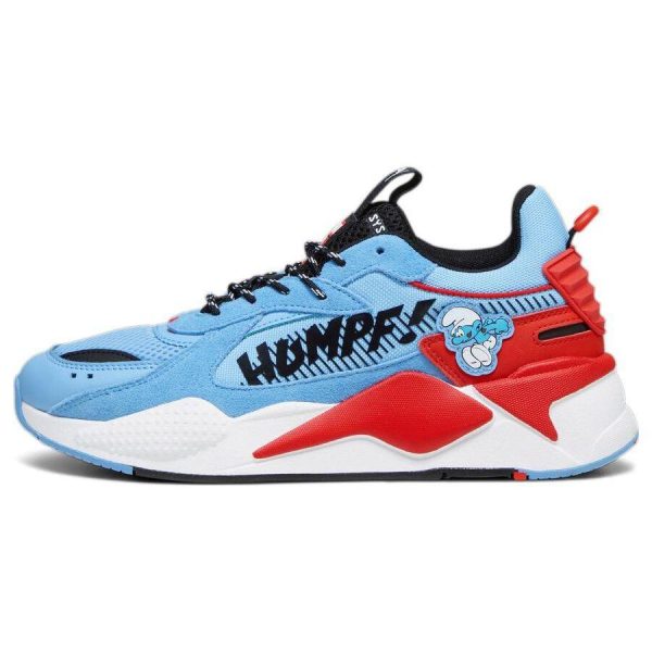 Puma The Smurfs x RS-X Hefty Smurf Blue Team-Light-Blue Red (393533-01)