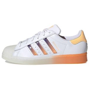 Adidas Superstar White Acid Orange   Cloud-White Semi-Night-Flash (GW4908)