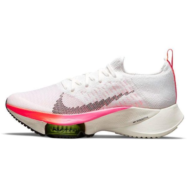 Nike Air Zoom Tempo NEXT Flyknit Rawdacious White Washed-Coral Pink-Blast (DJ5431-100)
