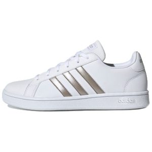 Adidas Grand Court Base White Platinum Metallic   Cloud-White (EE7874)