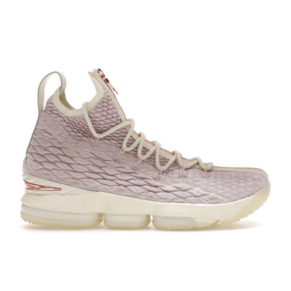 Nike Kith x LeBron Performance 15 Rose Gold Pink Metallic-Gold-Sail (AJ3936-900)