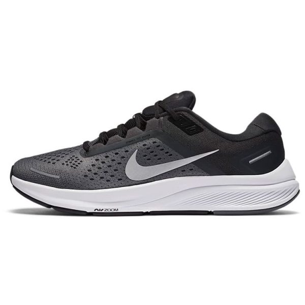 Nike Air Zoom Structure 23 Dark Smoke Grey Iron-Grey Black Metallic-Silver (CZ6720-009)