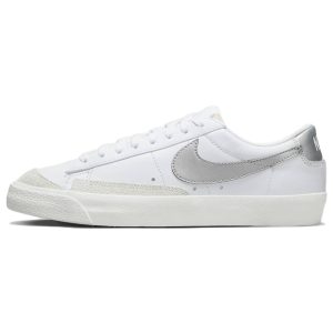 Nike Blazer Low 77 White Metallic Silver (DC4769-113)