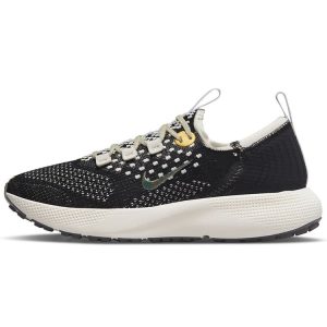 Nike React Escape Run Flyknit Black Metallic Vivid Gold (DC4269-002)