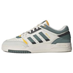 adidas Drop Step Low White Tech Emerald Chalk-White Active-Gold (GW9735)