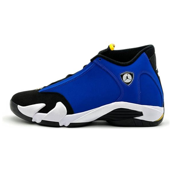 Air Jordan 14 Retro Laney Blue Varsity-Royal Black (487471-407)