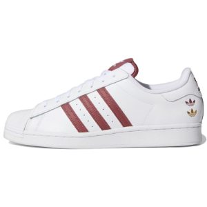 adidas Superstar White Quiet Crimson Cloud-White (GY0976)