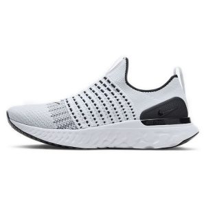 Nike React Phantom Run Flyknit 2 Oreo White True-White Black (CJ0277-100)