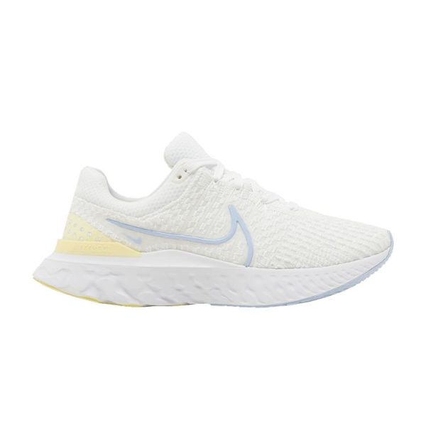 Nike React Infinity Run Flyknit 3 White Light Marine   Citron-Tint (DD3024-100)