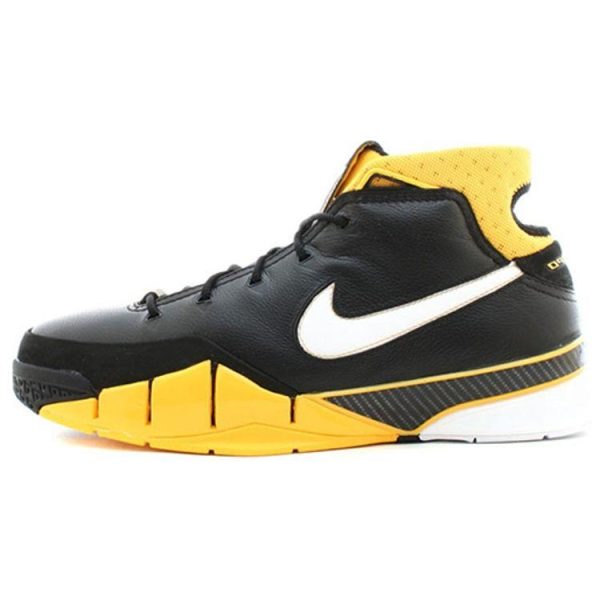 Nike Zoom Kobe 1 Del Sol Black White-Varsity-Maize (313143-013)