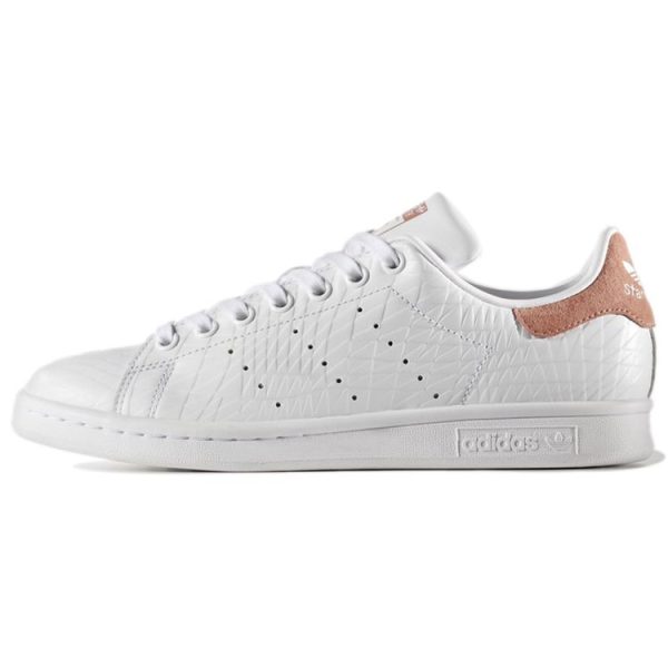 Adidas Stan Smith   White Raw-Pink (BZ0410)