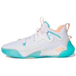 adidas Harden Stepback 3 The Bahamas White Cloud-White Beam-Orange (GW4215)