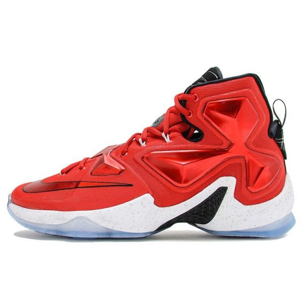 Nike LeBron 13 On Court Red Gym-Red Black-Total-Orange-White (807219-610)