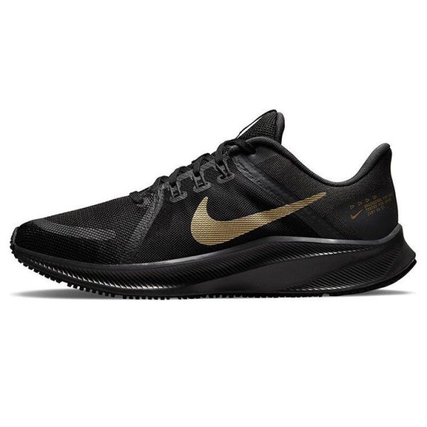 Nike Quest 4 Black Metallic Gold Dark-Smoke-Grey (DA1105-010)