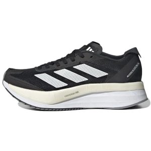 adidas Adizero Boston 11 Black White   Core-Black Cloud-White Grey-Three (GX6657)