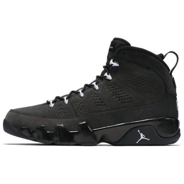 Air Jordan 9 Retro Anthracite Black White-Black (302370-013)