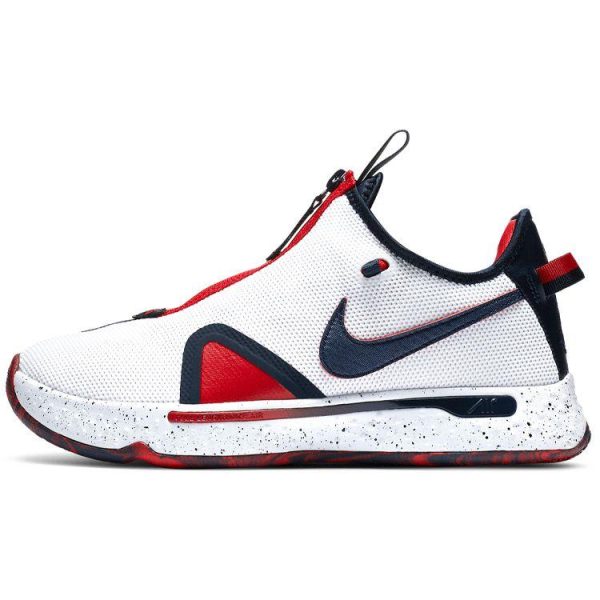 Nike PG 4 USA White Obsidian University-Red (CD5079-101)