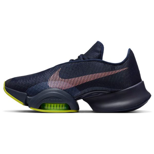 Nike Air Zoom SuperRep 2 Blackened Blue Cyber Ashen-Slate Bright-Mango (CU6445-400)