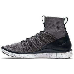 Nike Free Flyknit Mercurial Black Grey Dark-Grey Silver-Black-Summit-White (805554-004)