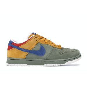 Nike Dunk Low Premium SB Puff N Stuff Green Oil-Green International-Blue (313170-341)