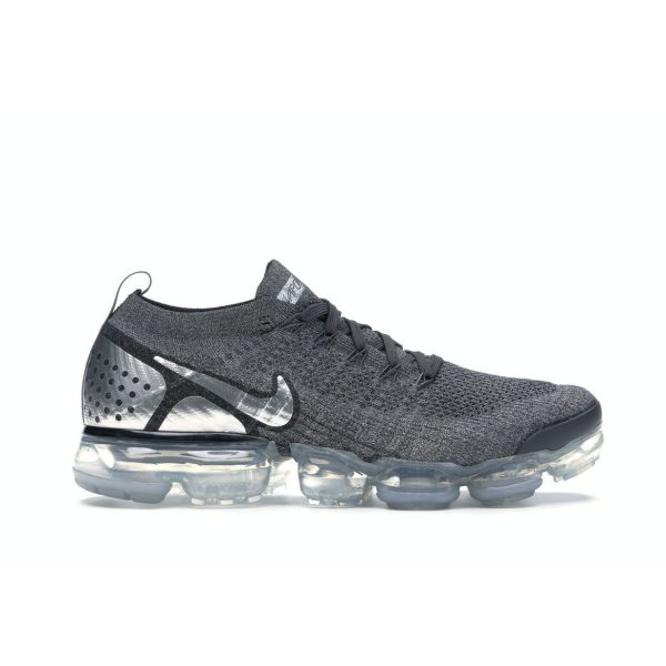 Nike Air VaporMax Flyknit 2 Chrome Grey Dark-Grey Chrome-Dark-Grey (942843-013)