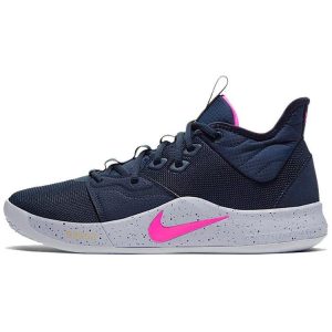 Nike PG 3 EP Obsidian Blue Pink-Blast Wolf-Grey (AO2608-401)