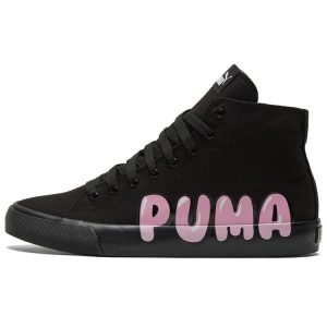 Puma Bari Mid Logo -    Prism-Pink White (387235-02)