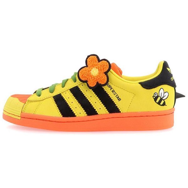 Adidas Melting Sadness x Superstar Bee with You Pack     Core-Black Super-Orange (FZ5254)