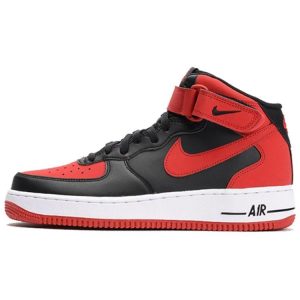 Nike Air Force 1 Mid 07 Black Gym Red Gym-Red-White (315123-029)