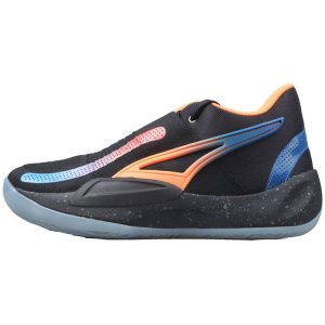 Puma RJ Barrett x Rise Nitro Knicks Black Ultra-Orange Strong-Blue (377388-02)