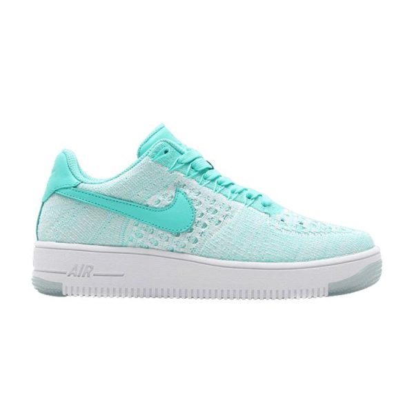 Nike Air Force 1 Flyknit Low Hyper Turquoise Green White (820256-300)