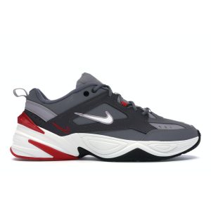Nike M2K Tekno Gunsmoke Grey Natural-Heather-University-Red (BV2519-001)