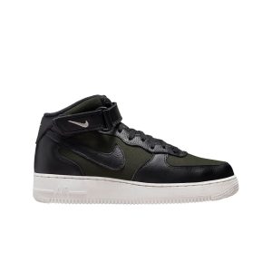 Nike Air Force 1 07 Mid Black and Sequoia (FB2036-300)