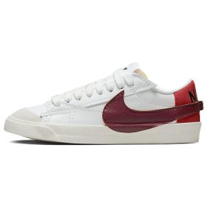 Nike Blazer Low 77 Jumbo White Dark Beetroot   Cinnabar Black (DQ1470-104)