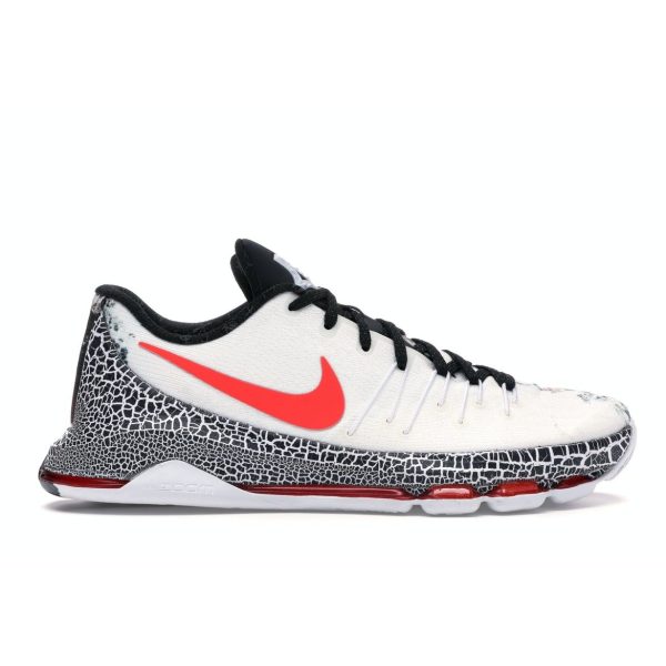 Nike KD 8 Christmas White Black-Bright-Crimson (822948-106)