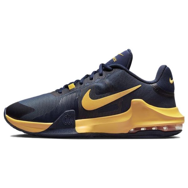 Nike Air Max Impact 4 Midnight Navy University Gold Blue Diffused-Blue (DM1124-401)