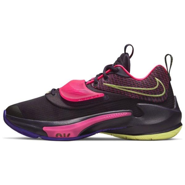 Nike Zoom Freak 3 EP Digital Purple Cave-Purple Light-Lemon-Twist (DA0695-500)