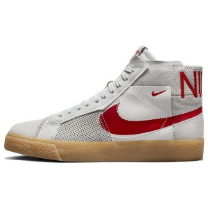 Nike Zoom Blazer Mid Premium SB Deconstructed    Platinum University Red Gum Grey Summit-White Pure-Platinum (FD5113-100)