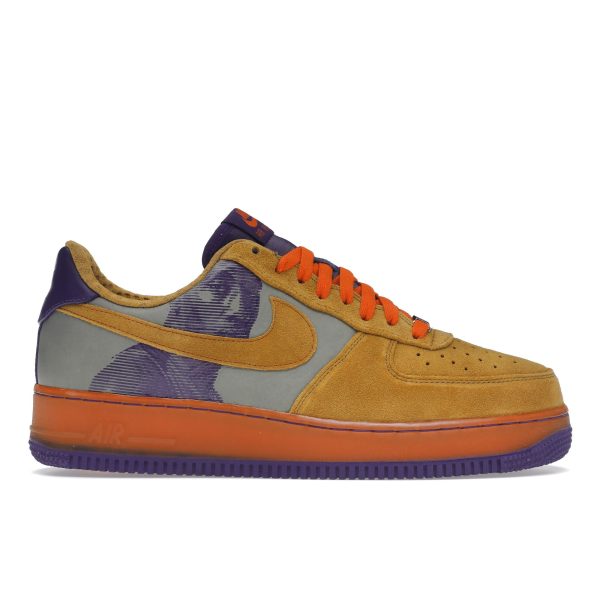 Nike Air Force 1 Premium 07 Amare New Six Orange Dark-Stucco Miners-Gold-Court-Purple (315182-071)