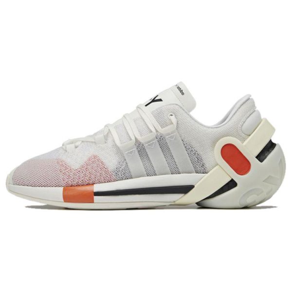 Adidas Y-3 Idoso Boost White Orange   Core-White Cream-White (HR1957)