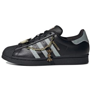 adidas Superstar Sneaker Queen   Black Core-Black Gold-Metallic (GZ8403)