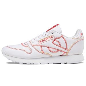 Reebok Kanghyuk x Classic Leather White Primal Red    - (GW1069)